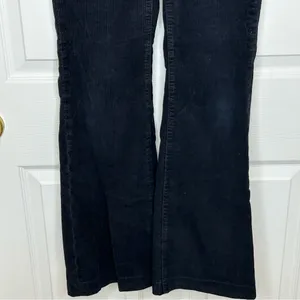 7 For All Mankind Black and Burgundy Corduroy Pants‎ Size 24 thumbnail 13