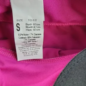 Seafolly Fuschia Strapless Ruffle Chest Coverup‎ Dress Small thumbnail 5