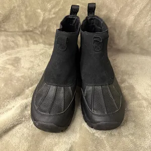 Lands' End Black Chelsea Duck Boots men’s 8.5 thumbnail 2