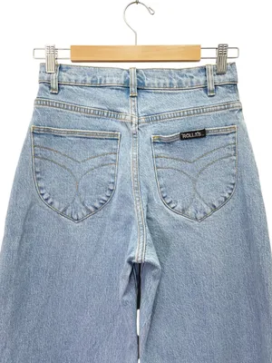 Rolla’s Gigi Barrel Jeans Size 26 High Rise Curved Leg Light Wash Denim thumbnail 7