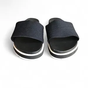 Sorel Black & Sea Salt Roaming Easy Slide Sandals Womens Size 6.5 thumbnail 4