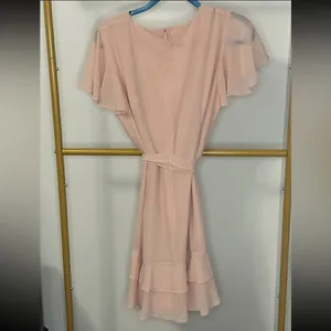 Lulus Sweet Like You Blush Ruffled Mini Dress thumbnail 7