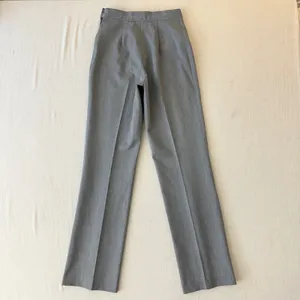 Cache Vintage made in USA High Rise Straight Leg Dress Pants Womens 2 Gray thumbnail 4