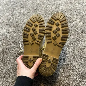 Universal Threads Cream Combat Boots with Durable Soles thumbnail 3