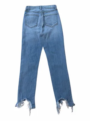 L'AGENCE High Line High Rise Skinny Distressed Jeans thumbnail 2