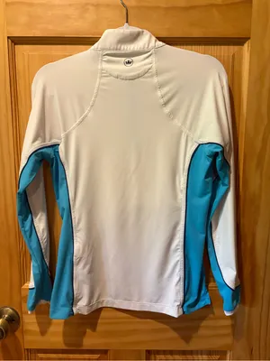 Peter Millar women's performance quarter-zip sun shirt/pullover size S thumbnail 2