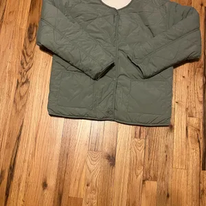 Velvet Heart Quilted Puffer Jacket - Gray thumbnail 2