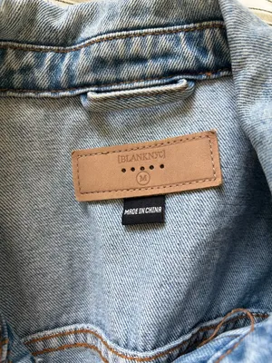 BLANK NYC Light Blue Denim Jacket thumbnail 3