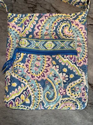 Vera Bradley Hipster Crossbody Bag in Capri Blue thumbnail 3