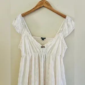 Wild Fable New Lace Dress sz L White/Prl thumbnail 2