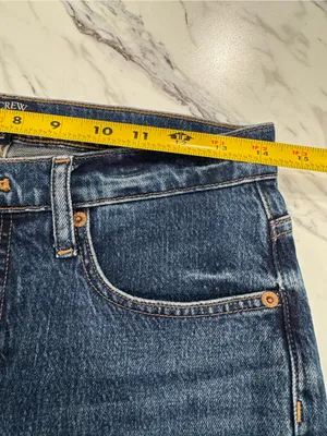 J.CREW Women's Slim Boyfriend Jeans Blue Size 27 Style #CB361 thumbnail 6