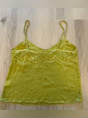 Irene's Story NWT Garden Daughter Green lace Top thumbnail 6