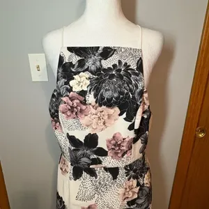 Keepsake The Label‎ Restless Heart Maxi Dress ivory floral NEW size L thumbnail 4