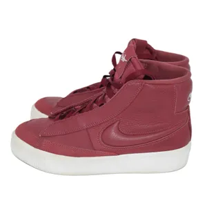 Nike Blazer Mid Rebel Women 7.5 Burgundy Wine Good High Top Zip BQ4022-602‎ thumbnail 9