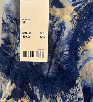 low back lace coastal granddaughter blue beach beachy summer print dress thumbnail 11