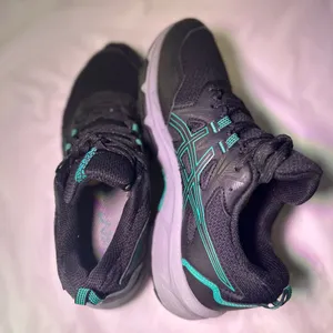 ASICS Gel-Venture 8 Black and Turquoise Trail Shoes thumbnail 10