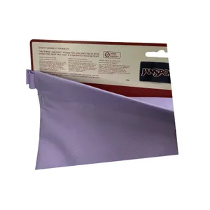 NWT - JanSport Draw Sack Lavender Purple Drawstring Backpack Bag thumbnail 5