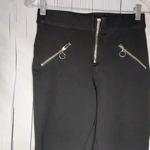 Hot Topic High Rise Skinny Zipper Moto Legging Size S thumbnail 8