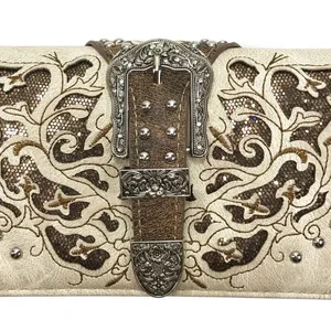 Western Women's Cowgirl Shine Buckle Wallet thumbnail 2