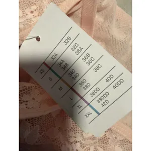 Auden Pink Lace‎ Bralette Soft Bra Wireless Adjustable Strap Coquette thumbnail 5