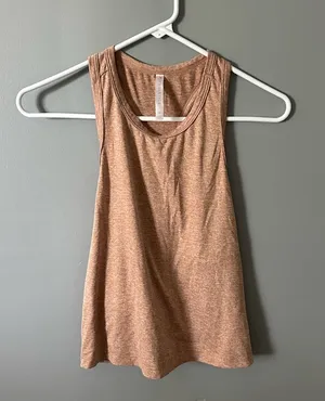 Fabletics Pink Sleeveless Relaxed Tank Top thumbnail 1