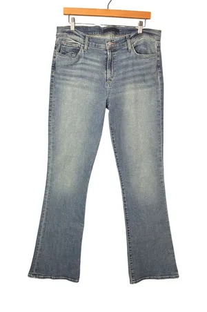 Joe's Jeans Womens Frankie Bootcut 32 Blue Boardwalk Mid Rise Stretch Classic thumbnail 1