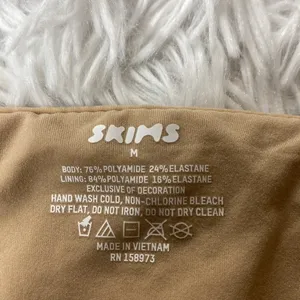 Skims Fits Everybody Bandeau Bra Strapless by Kim Kardashian in Clay medium NWT thumbnail 3