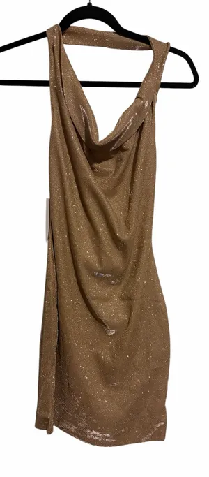 Princess Polly Major Desire Halter Cowl neck dress thumbnail 1
