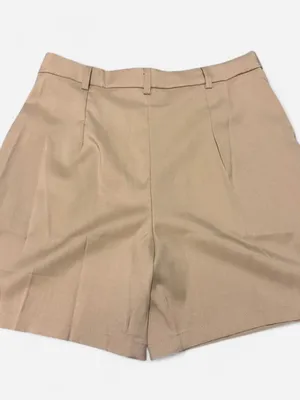 Amazon Tan high-waisted shorts with a relaxed fit #summer #minimalist thumbnail 2