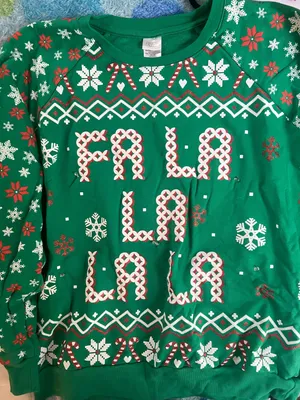 christmas sweater Size XL thumbnail 1