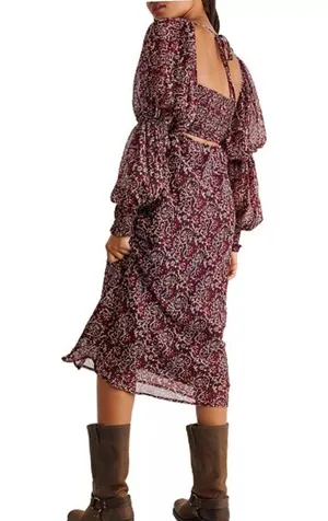 Free People Aglow Midi Dress Size S A-26 thumbnail 3