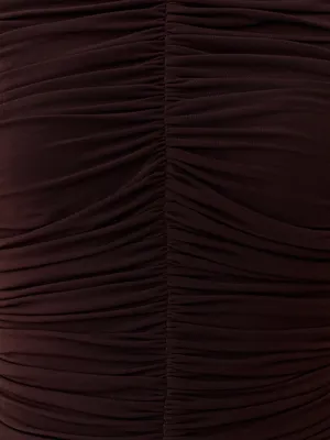 NWT Few Moda Shania Dress size Small S Coffee Brown O.p.t Helsa Studio maxi midi thumbnail 6