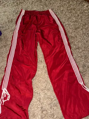 Edikted Track Ribbon Pants thumbnail 1