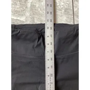 Vuori Daily Pocket Leggings Black High Rise 7/8 Yoga Tights Womens XS VW413 thumbnail 4