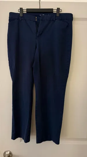 Old Navy Pixie Pants Navy thumbnail 1