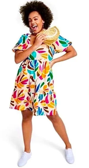 Tabitha Brown‎ Dress White Size XS thumbnail 1