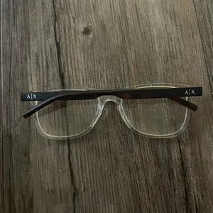 Armani Exchange AX3047 8235 Transparent Crystal Cat Eye Womens Eyeglasses 53mm thumbnail 2