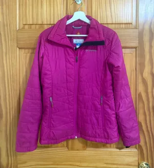 Columbia Size Small Vintage Y2K Pink Winter Jacket thumbnail 1