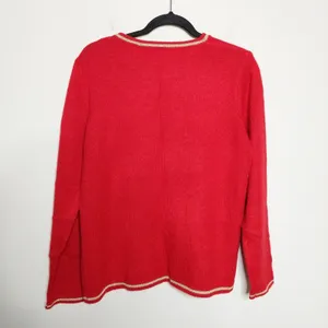 Santa Claus Ho Ho Ho Sweater - Size L - GUC thumbnail 5