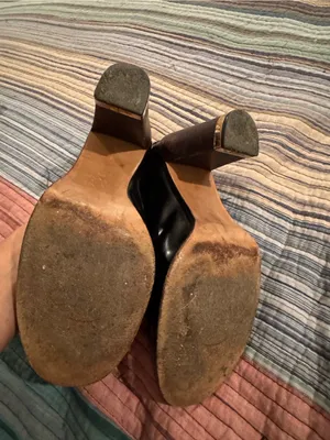 Tory Burch Black Patent Leather Penny Loafers thumbnail 7