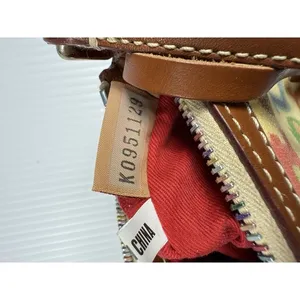 Dooney & Bourke Coated Rainbow‎ Doodle Graffiti Handbag Purse thumbnail 9