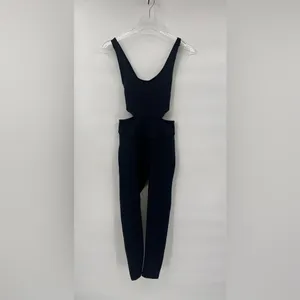 Free‎ People Movement Women's Back It Up Jumpsuit Black Size XS NWT thumbnail 5