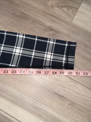 Lululemon wunder under full on leggings in varsity plaid size 4 thumbnail 6