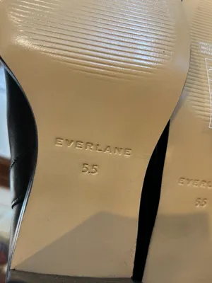 Everlane The Outlaw Boot Black‎ Western Stacked Heel Size 5.5 thumbnail 7