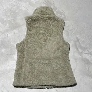 Patagonia Women's Los Gatos Fleece Vest Brown Size Small Fuzzy Full Zip thumbnail 6