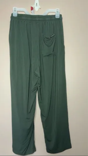 YoungLA Relaxed Lounge Pants Spruce Green thumbnail 1