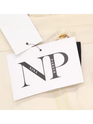 NWT Nina Parker Clasp-Front Duster Vest 323-B178W Winter Oat Off White 3X thumbnail 12