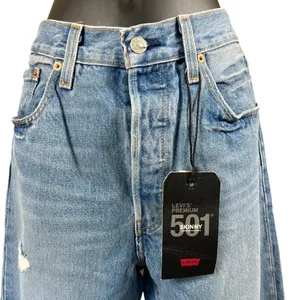 Levi’s 501 Button Fly High Rise Skinny Leg Jeans thumbnail 4