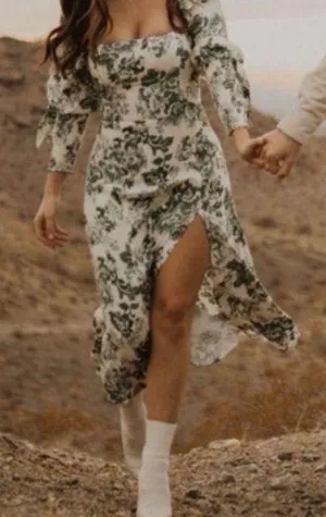Reformation floral Midi Dress thumbnail 1