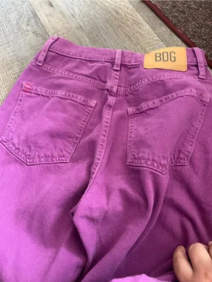 Bdg cowboy jean Women’s High-Rise Straight Leg Jeans — Fuchsia thumbnail 10